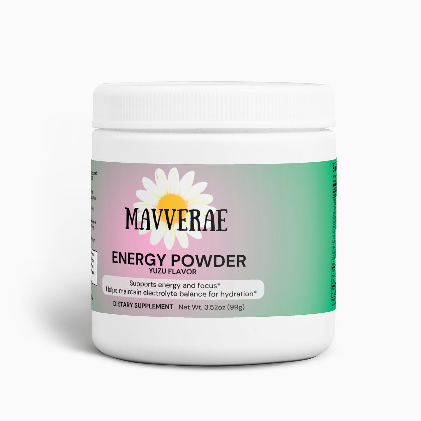 Energy Powder (Yuzu Flavor)