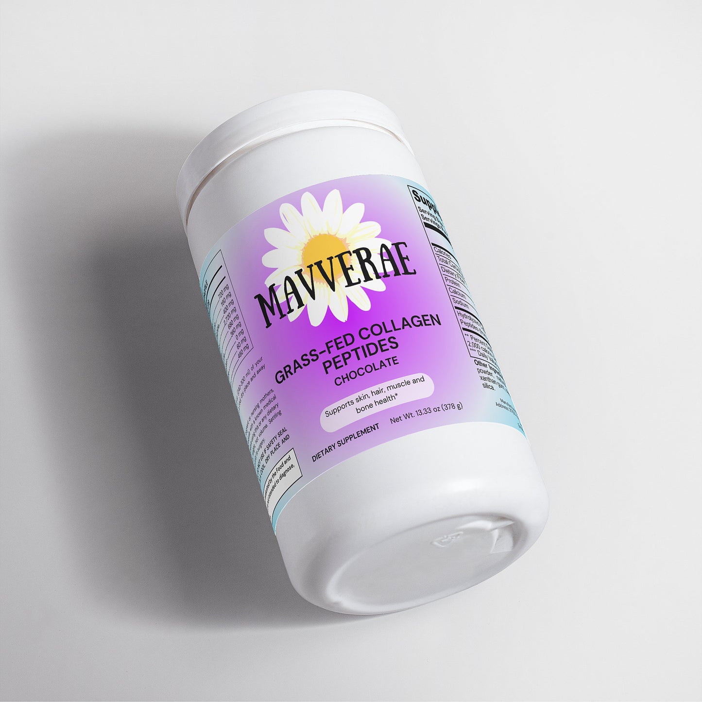 Grass-Fed Collagen Peptides Powder (Chocolate)