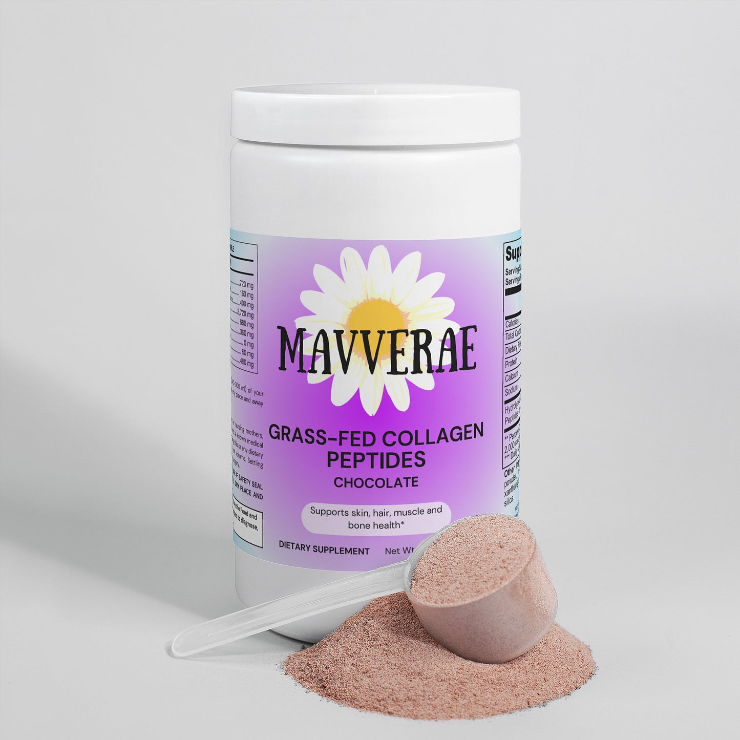 Grass-Fed Collagen Peptides Powder (Chocolate)