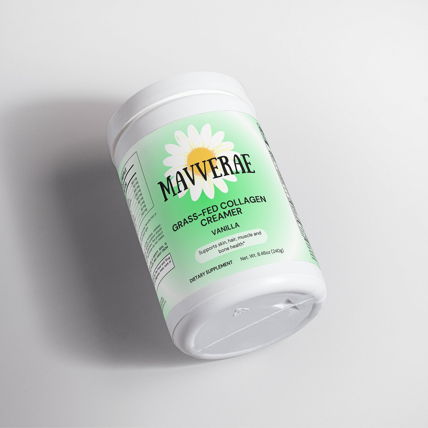 Grass-Fed Collagen Creamer (Vanilla)