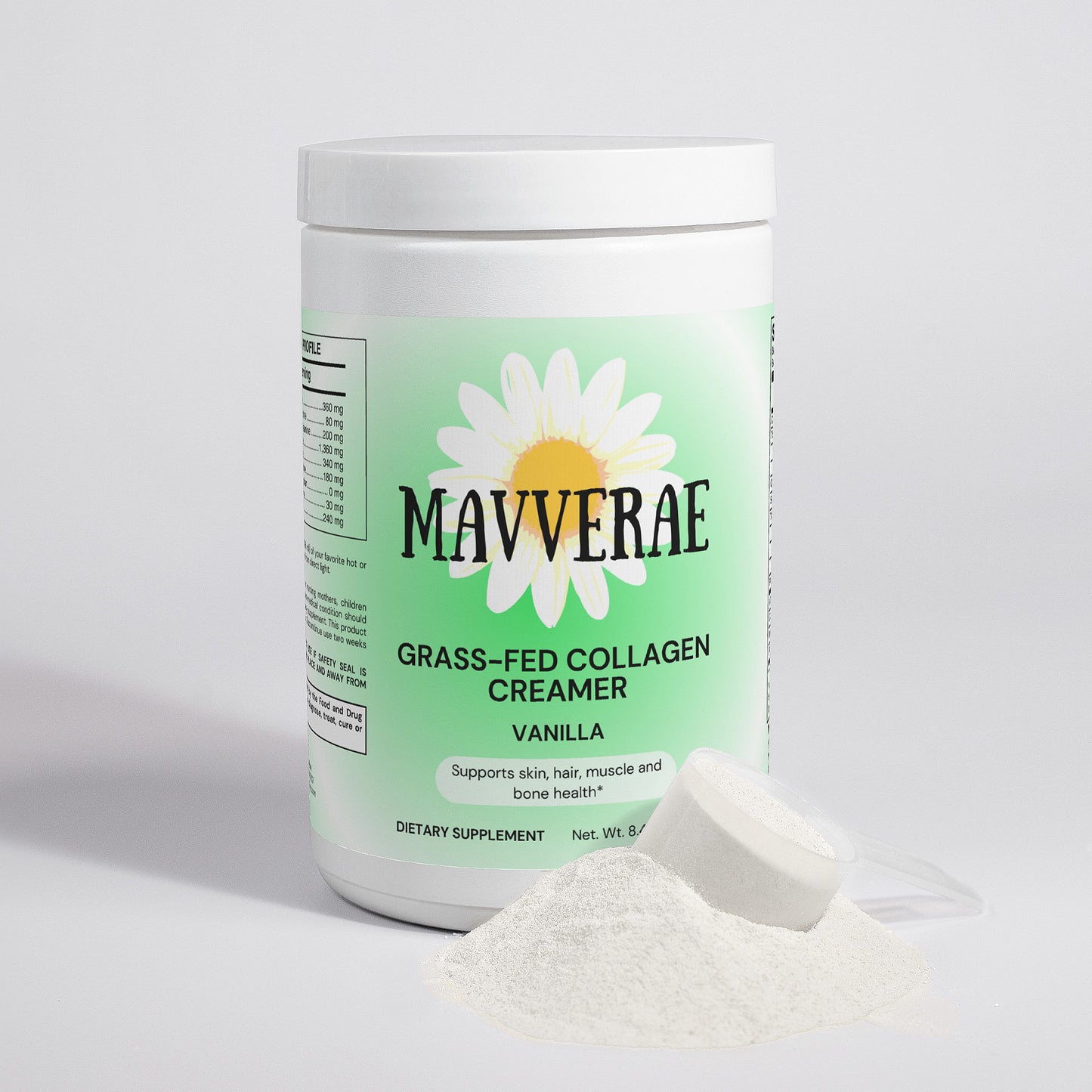 Grass-Fed Collagen Creamer (Vanilla)