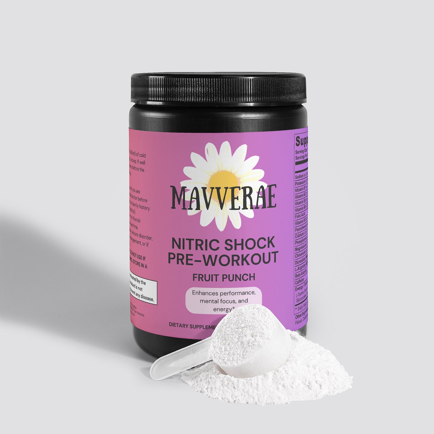 Nitric Shock Pre-Workout Powder (Fruit Punch)