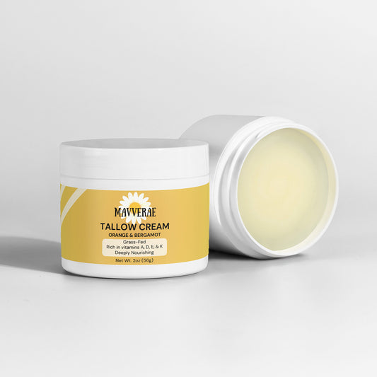 Tallow Cream Orange & Bergamot